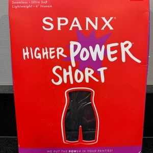 Spanx Higher Power Short Plus Size -High Waisted Shaper Short NWT 3X